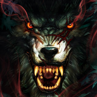 Fierce Blood Wolf