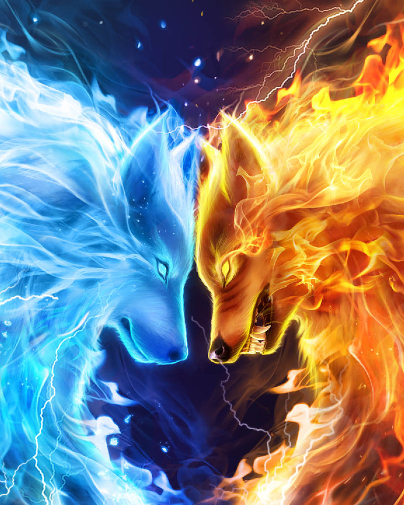 Fire&Ice Wolf