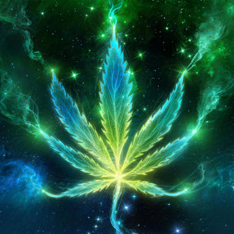 大麻葉圖案桌面墊