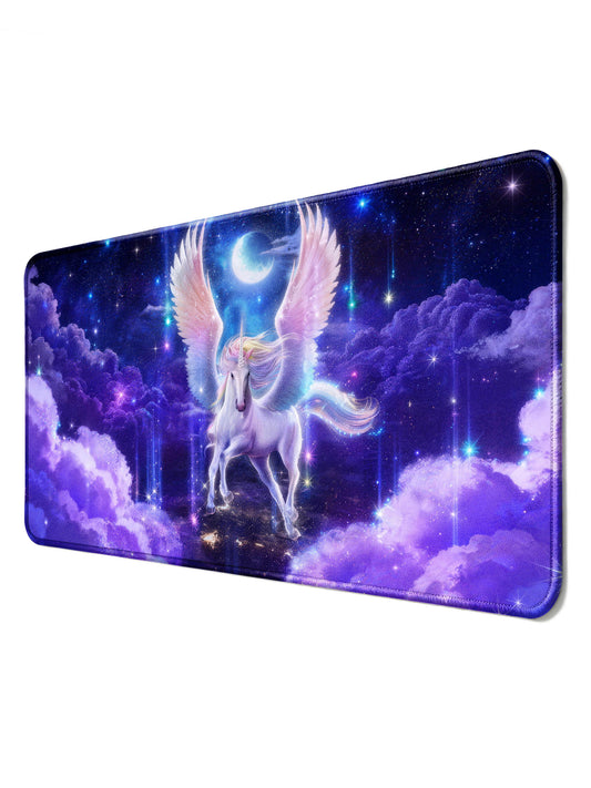 新月星雲飛馬電競桌墊