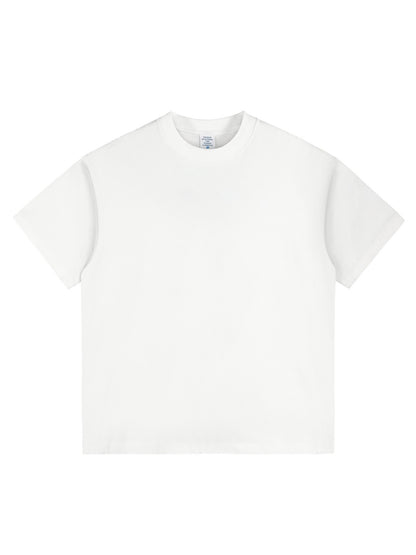 Stone-Washed Heavyweight Cotton Oversized T-Shirt
