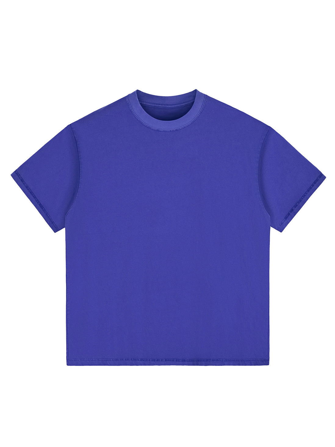 Stone-Washed Heavyweight Cotton Oversized T-Shirt