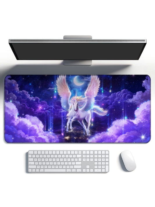 新月星雲飛馬電競桌墊