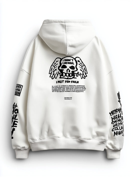 BLACK BAD OMENS HOODIE