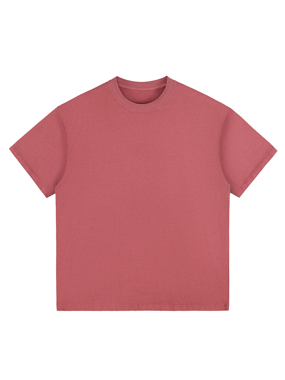 Stone-Washed Heavyweight Cotton Oversized T-Shirt