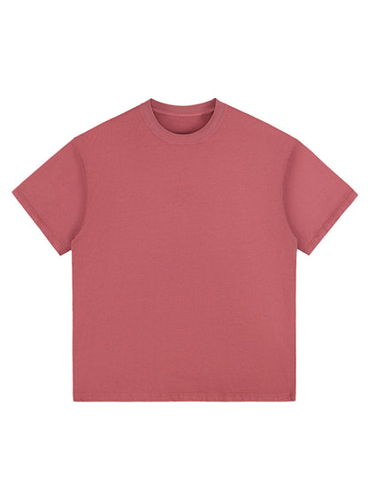 Stone-Washed Heavyweight Cotton Oversized T-Shirt