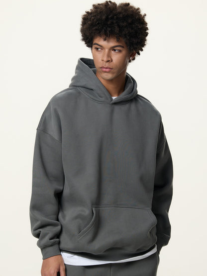 350g Fleece Vintage Streetwear Hoodie