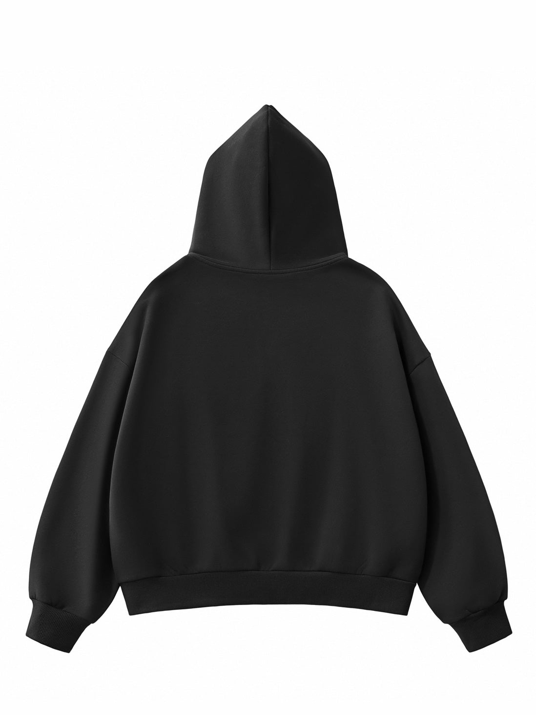 350g Fleece Zip-Up Hoodie Oversized