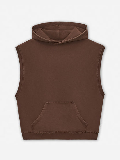 Stone-Washed 350g Soft French Terry Oversized Hoodie