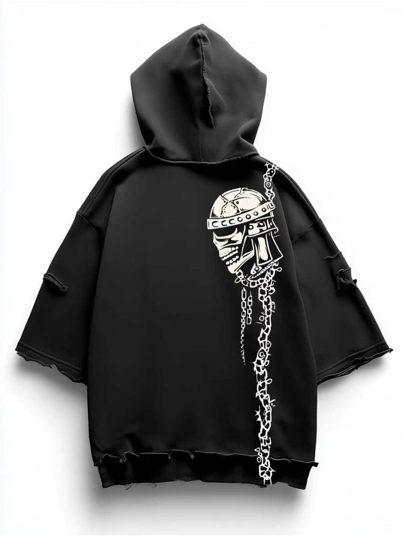 BLACK BAD OMENS HOODIE